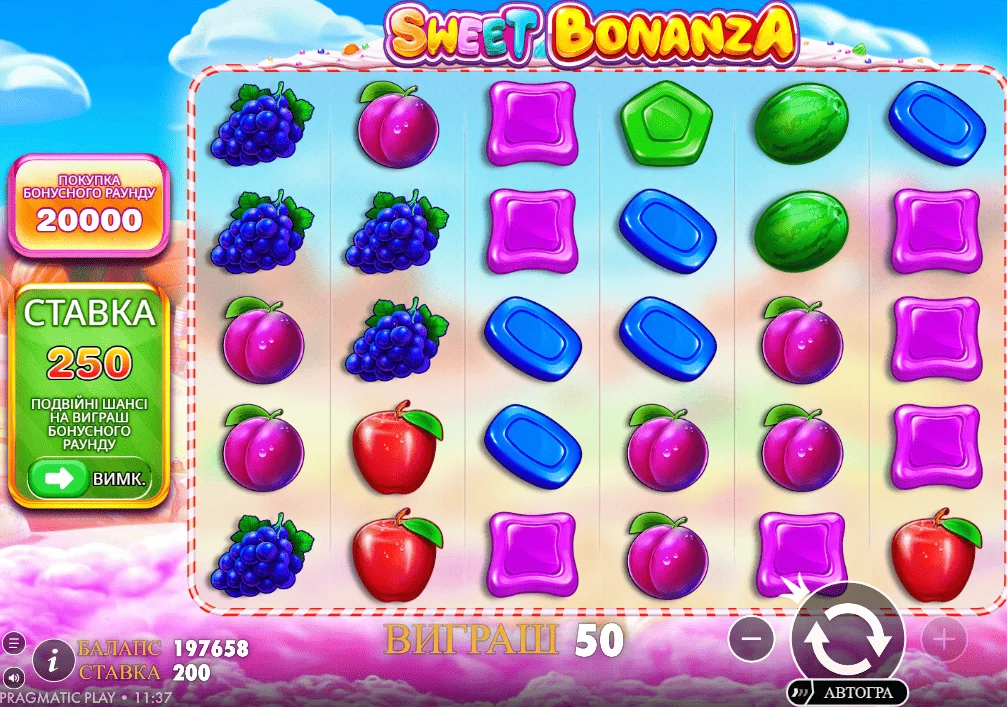 Ігровий Автомат Sweet Bonanza